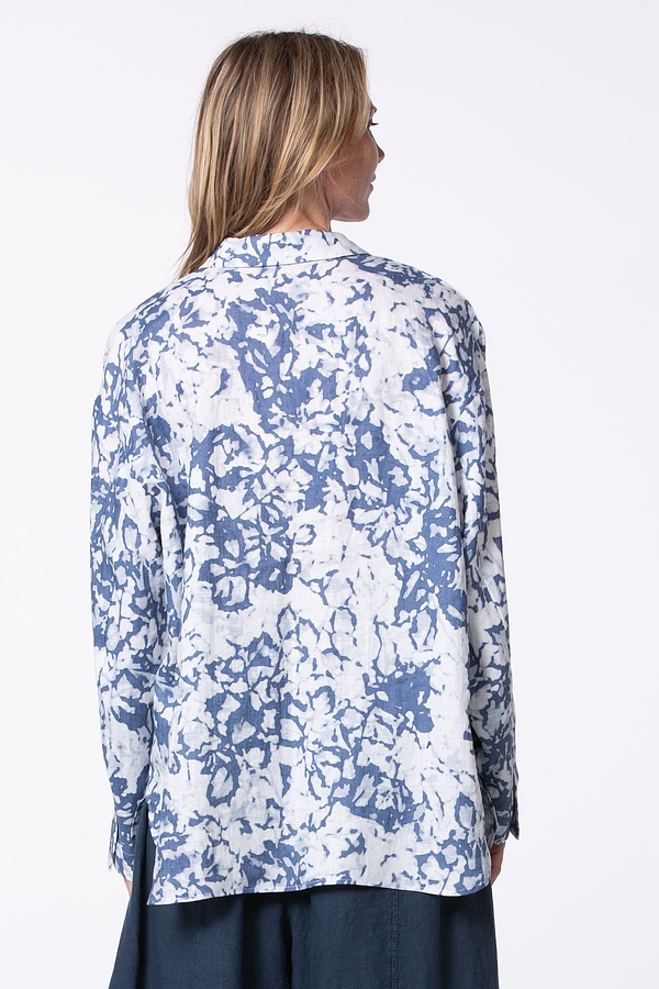Blouse 531 - Garden' Print on Linen - 570DENIM - 10250110147