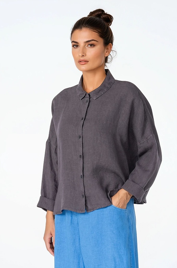 Blouse 532 - Pure Linen - 882METAL - 10250110148