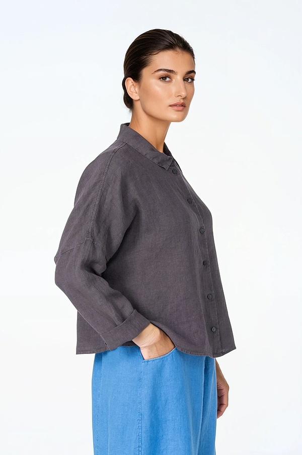 Blouse 532 - Pure Linen - 882METAL - 10250110148