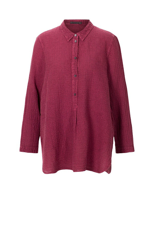 Blouse Maaira / Linen-Cotton Blend 362MAUVE