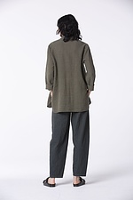 Blouse Maaira / Linen-Cotton Blend 772KHAKI