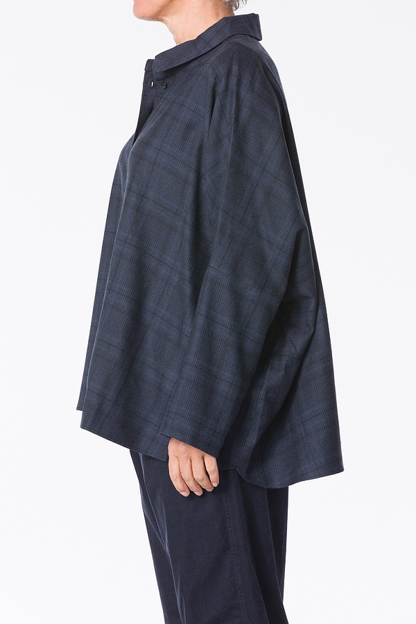 Blouse Tucubai 318 / Tencel ™ Lyocell-Verwoll mixture 490NAVY