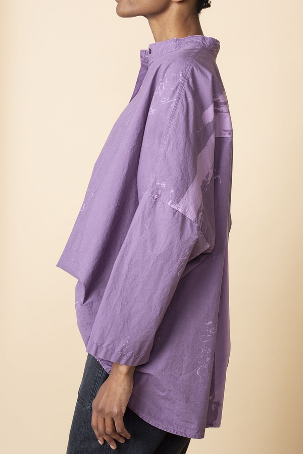 Blouse Yvik / Printed Cotton Poplin 440LUPINE