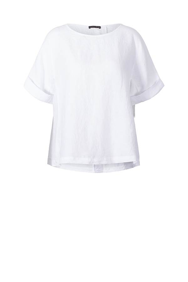 Bluse 312 - 100 % Linen - 100WHITE - 10230110060