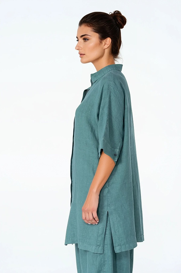 Bluse 529 - Ren hør - 672MINERAL - 10250110144