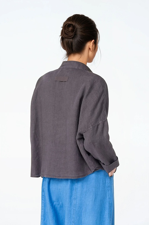 Bluse 532 - Reines Leinen - 882METAL - 10250110148