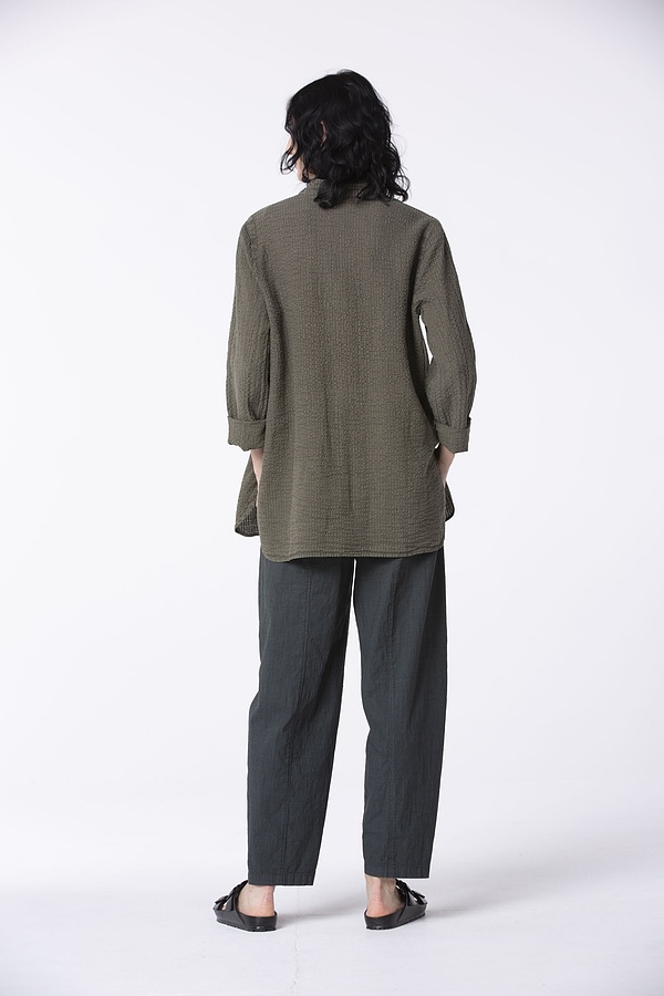 Blouse Maaira / Linen-Cotton Blend 772KHAKI