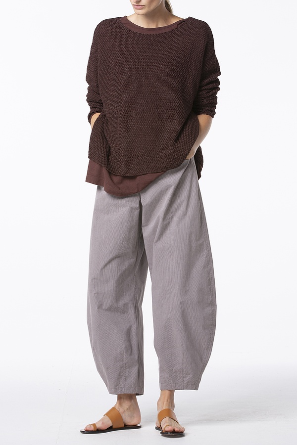 Broek 223 - 100% Katoen - 380AUBERGINE - 10220110103