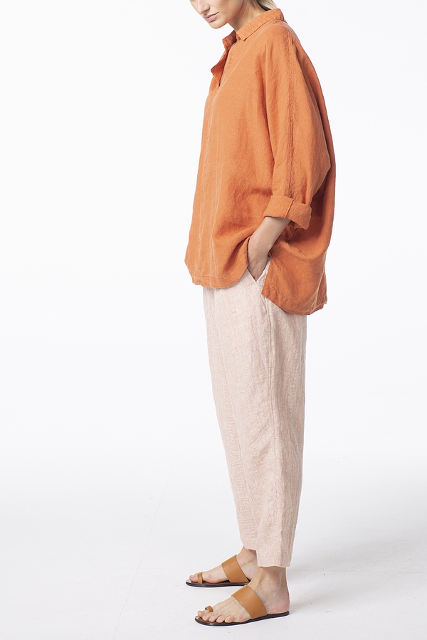 Broek 226 - 100% Irish Linen - 230TANGERINE - 10220110106