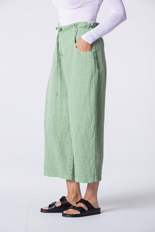 Broek 309 - Tencel-Lyocell-Linnenmix - 642GREEN - 10230110185