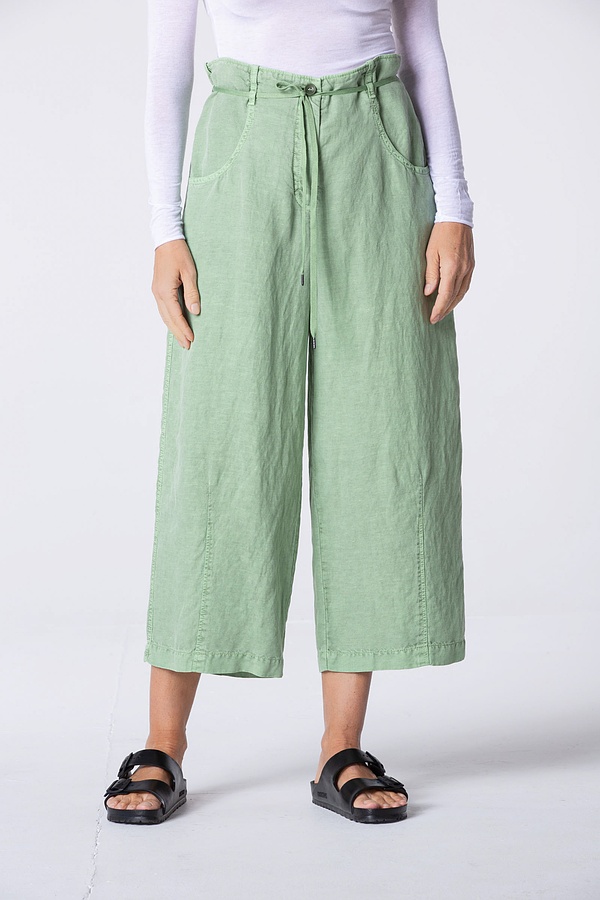 Broek 309 - Tencel-Lyocell-Linnenmix - 642GREEN - 10230110185