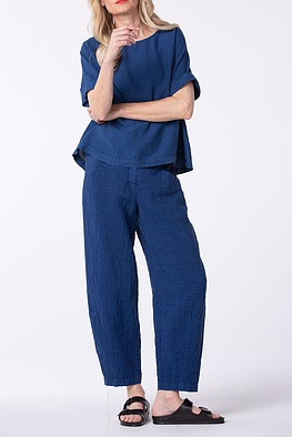 Broek 326 - 100% Linnen - 460AZURE - 10230110099