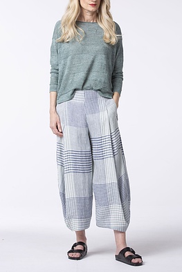 Broek 331 - 100% Linnen - 630SAGE - 10230110174