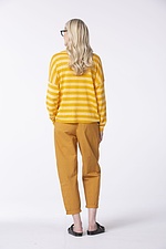 Trousers Tertia / Cotton-Linen Blend 232SAFFRON