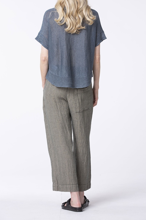 Bukser 340 wash - Cotton-Linen Blend - 580URBANGREY - 10230110140