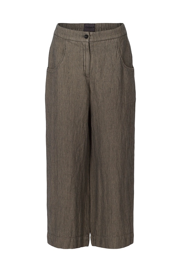 Bukser 340 wash - Cotton-Linen Blend - 580URBANGREY - 10230110140