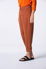 Trousers Cravtea / Tencel™ Lyocell-Linen Blend 252SPICE