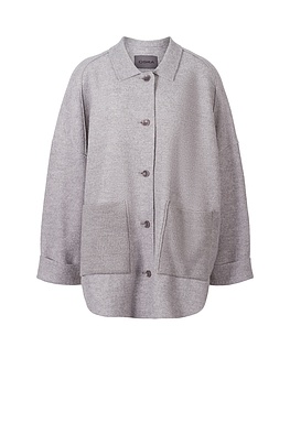 Bunda 301 - OSKA premium Boiled wool - 930GREY - 10230710066