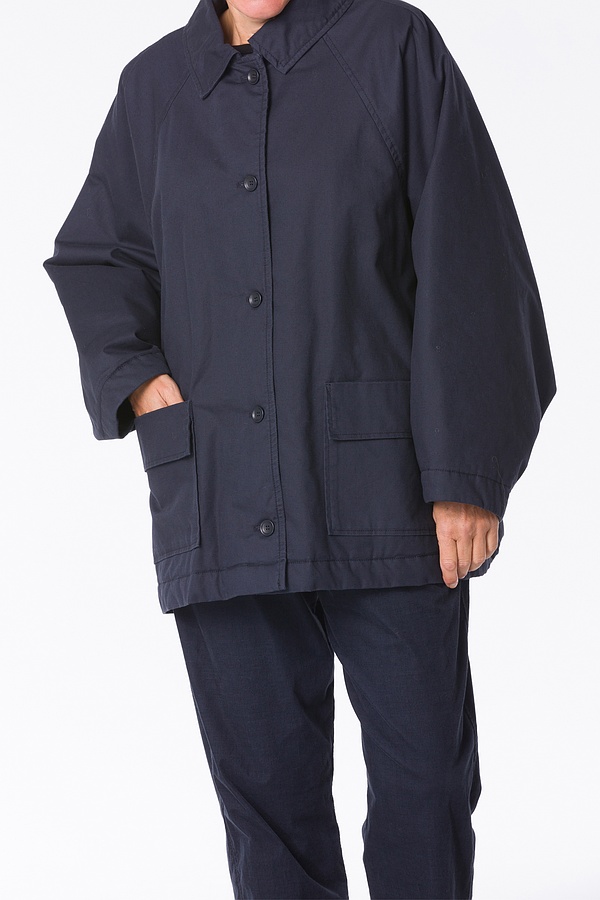 Bunda 304 wash - Cotton - twill - 490NAVY - 10230710084