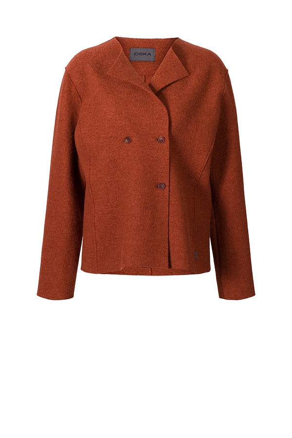 Bunda 305 - OSKA premium Boiled wool - 260RUST - 10230710047