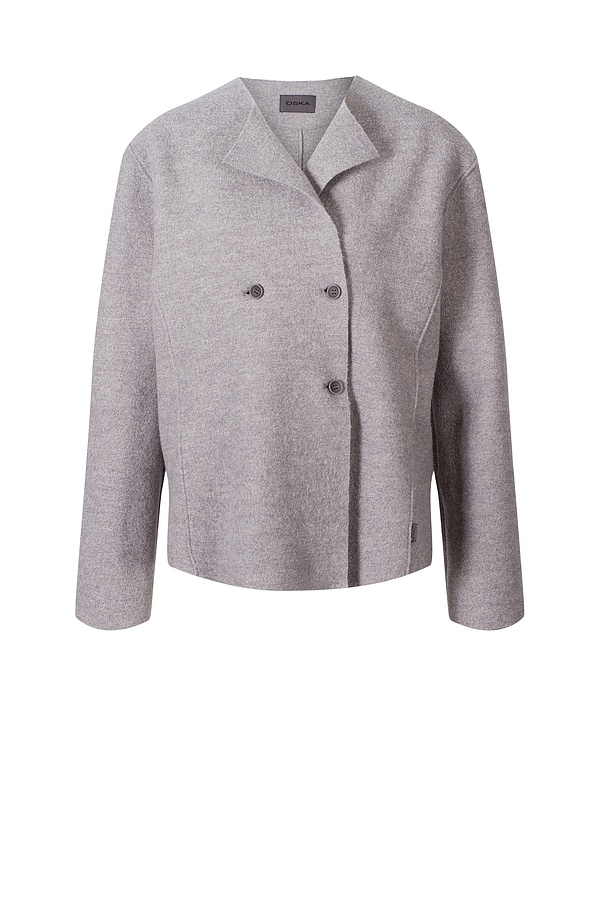 Bunda 305 - OSKA premium Boiled wool - 930GREY - 10230710047