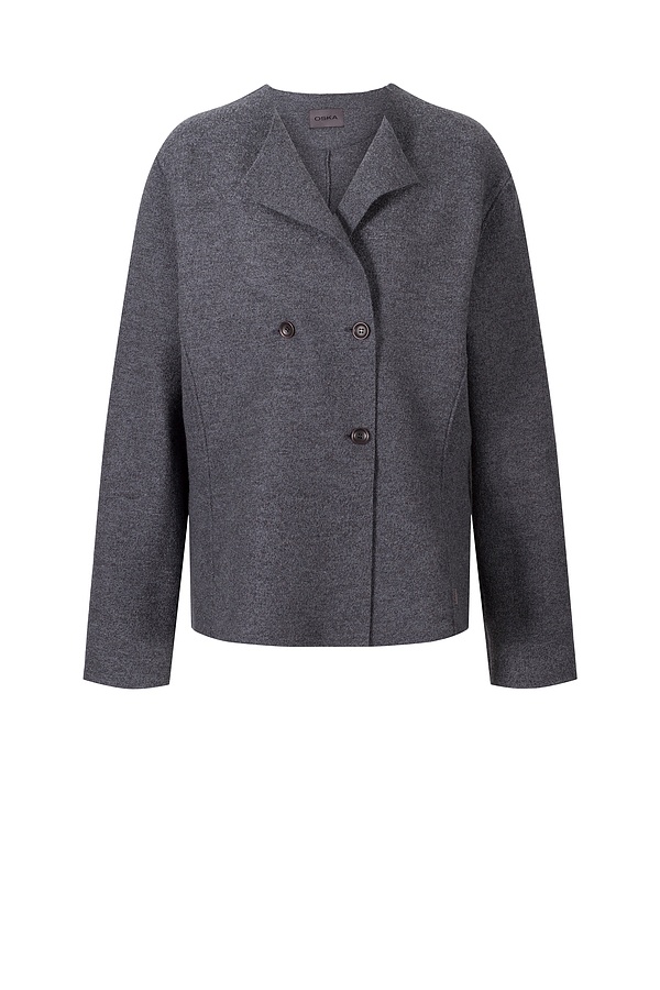 Bunda 305 - OSKA premium Boiled wool - 970ASPHALT - 10230710047