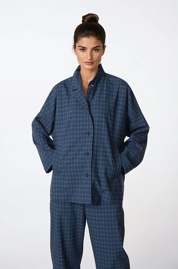 Bunda 307 wash - Cotton mixture - 580BLUE - 10230710063
