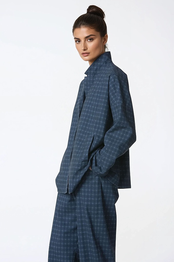 Bunda 307 wash - Cotton mixture - 580BLUE - 10230710063