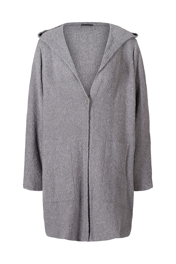 Bunda 316 - Bouclé cotton mixture - 930GREY - 10230713037