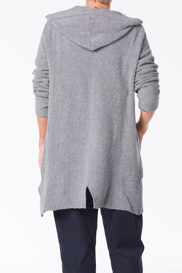 Bunda 316 - Bouclé cotton mixture - 930GREY - 10230713037