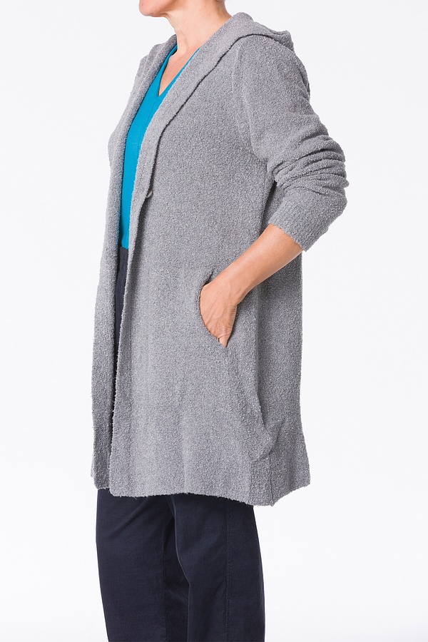 Bunda 316 - Bouclé cotton mixture - 930GREY - 10230713037