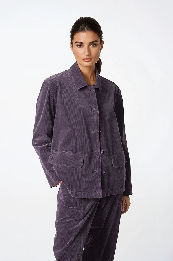 Bunda 318 - Cotton cord with stretch content - 362LILAC - 10230710127