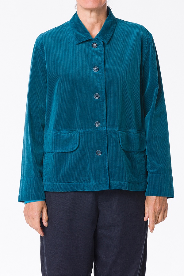 Bunda 318 - Cotton cord with stretch content - 562TEAL - 10230710127