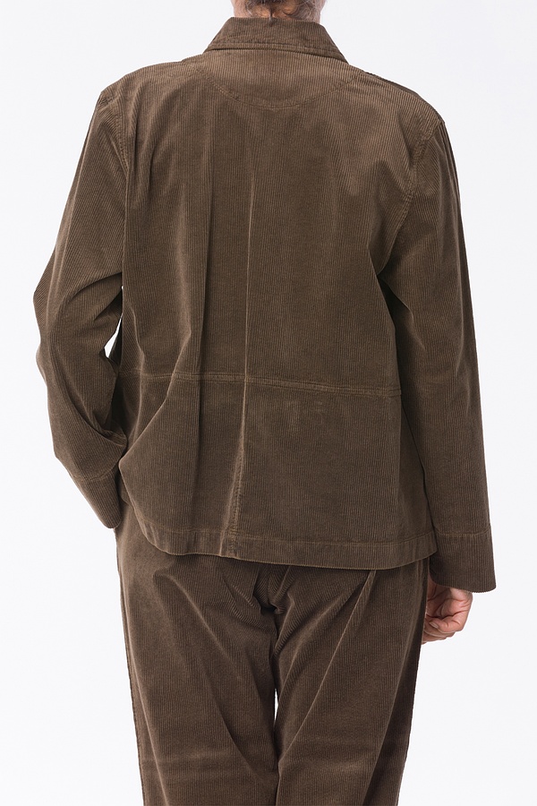 Bunda 318 - Cotton cord with stretch content - 862BARK - 10230710127