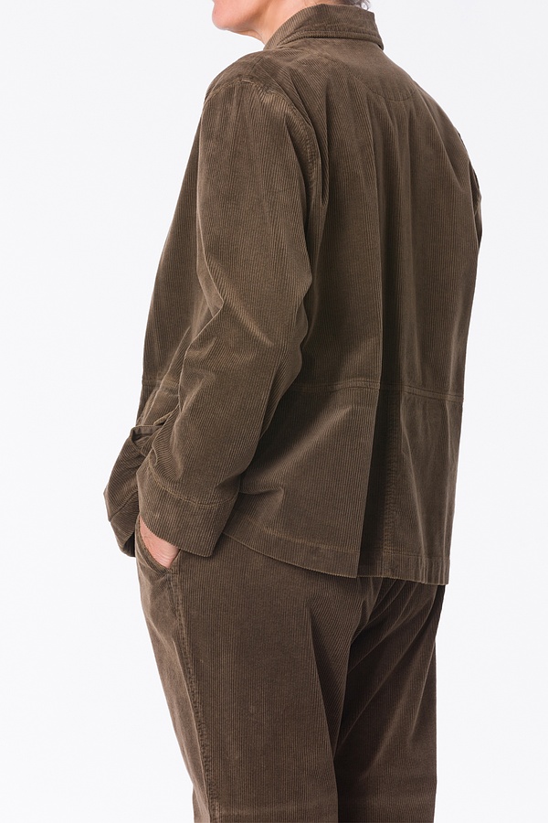 Bunda 318 - Cotton cord with stretch content - 862BARK - 10230710127