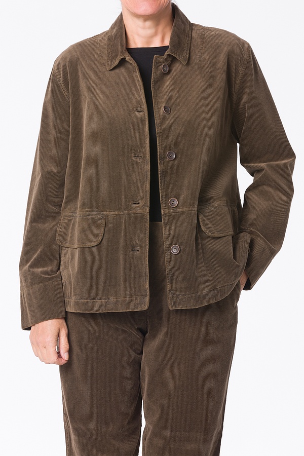 Bunda 318 - Cotton cord with stretch content - 862BARK - 10230710127