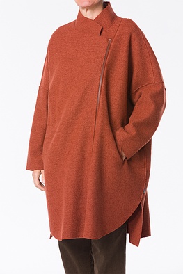 Coat 308 - OSKA premium Boiled wool - 260RUST - 10230710134
