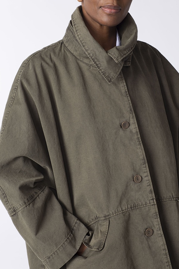 Coat Bellsaria / 100% Brushed Cotton 742PAMPA