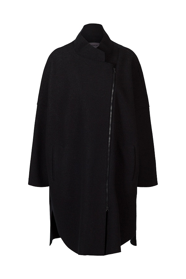 Coat Serenidy 308 / OSKA premium Boiled wool 990BLACK