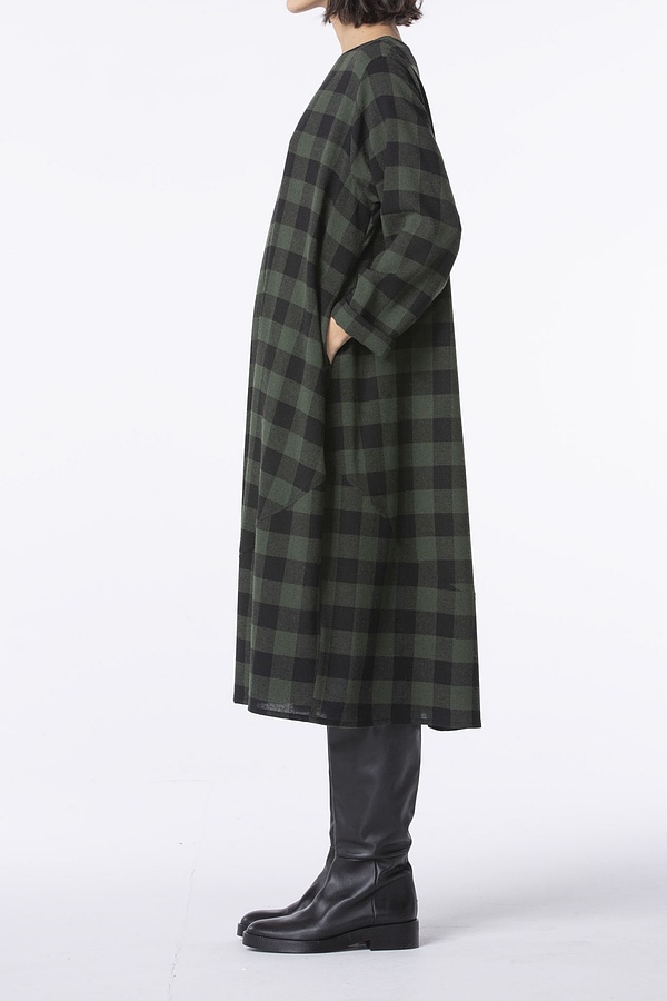 Dress 222 - Recycled Wool - Viscose Blend - 770FOREST - 10220710113