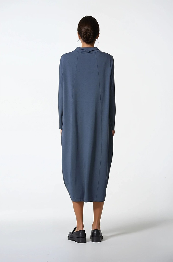 Dress 313 - Bio-cotton modal jersey - 580BLUE - 10230710078