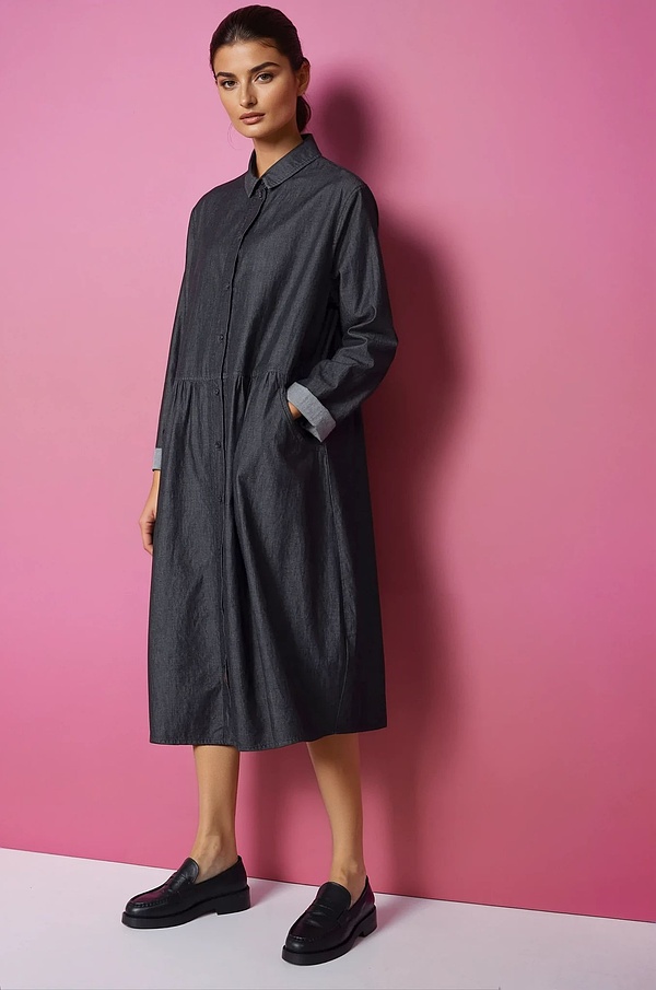 Dress 315 wash - Cotton Denim - 990BLACK - 10230710088