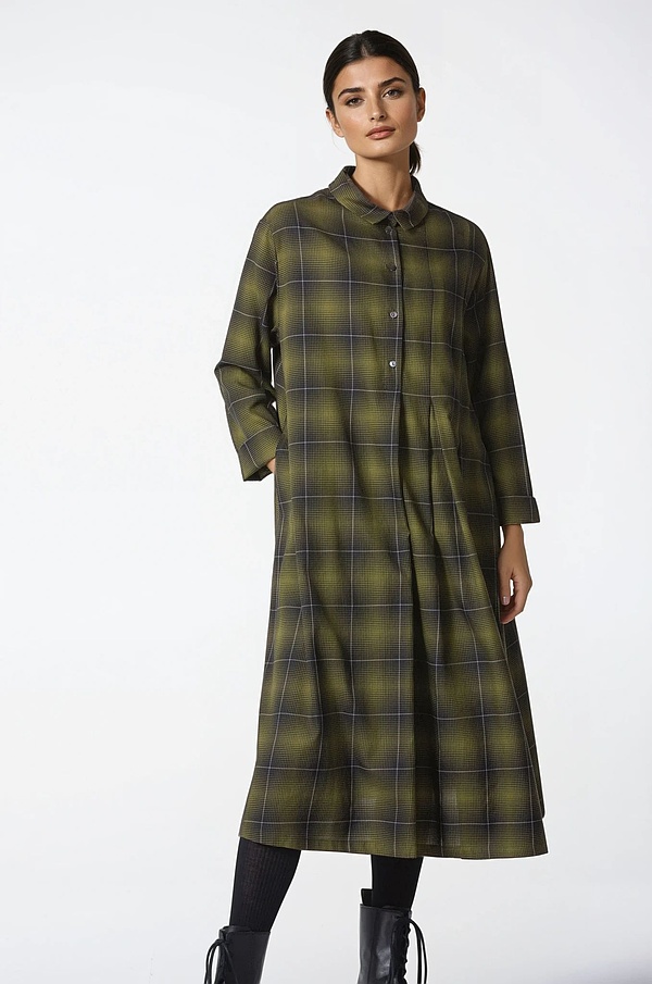 Dress 323 - Tencel ™ Lyocell - cotton mixture - 760LIZARD - 10230710123