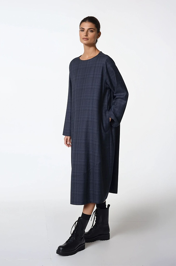 Dress 325 - Tencel ™ Lyocell-Verwoll mixture - 490NAVY - 10230710126