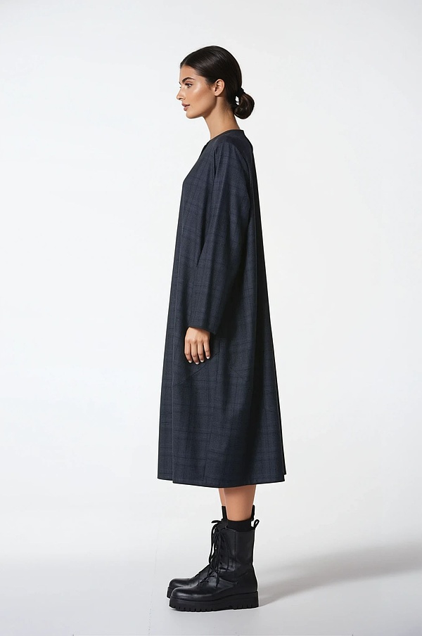 Dress 325 - Tencel ™ Lyocell-Verwoll mixture - 490NAVY - 10230710126