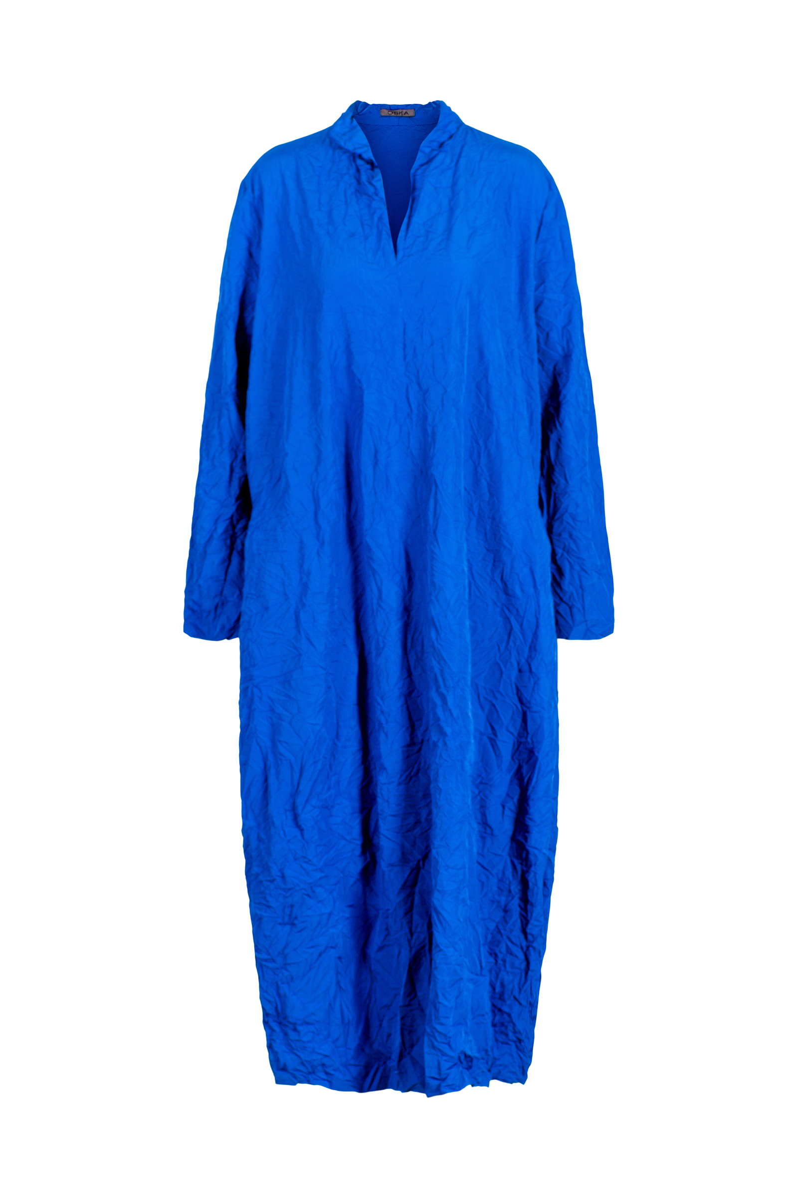 OSKA UK Dress 434 Plissee Technical Parachute Silk oska-uk-dress-434-plissee-technical-parachute-silk