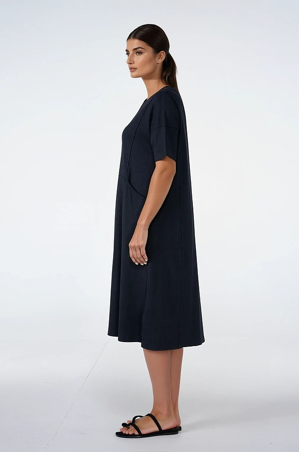 Dress 512 - Hemp and Organic Cotton Jersey - 990BLACK - 10250110052