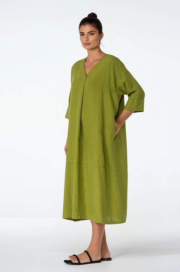 Dress 513 - Pure Linen - 750MATCHA - 10250110053