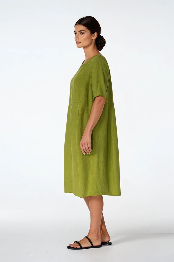 Dress 519 - Pure Linen - 750MATCHA - 10250110081