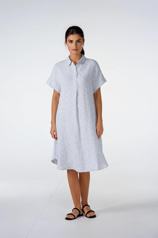 Dress 529 - Space Dye' Linen - 910GLASS - 10250110128